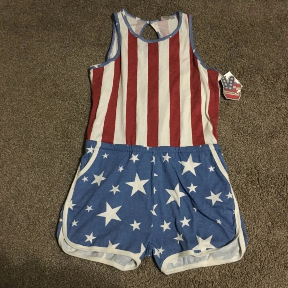Fourth of July Romper